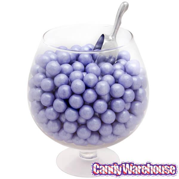 Pearl White Gumballs .5 Inch - Candy Store