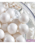 Shimmer Pearl White 1-Inch Gumballs: 12LB Case