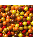 Sixlets Mini Milk Chocolate Balls - Autumn Colors Assortment: 2LB Bag