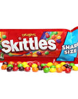 Skittles Candy King Size Packs - Original: 24-Piece Box
