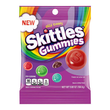 Skittles Wild Berry Gummies: 4LB Case - Candy Warehouse