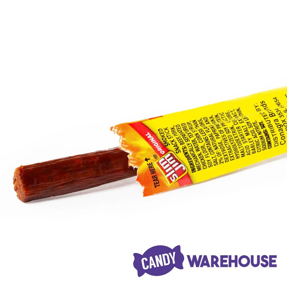 Slim Jim Original Snack Size Sticks: 46-Piece Box – Candy Warehouse