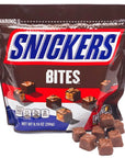 Snickers Bites Candy: 9.1-Ounce Bag