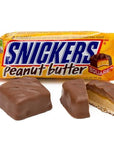 Snickers Peanut Butter Squared Candy Bars: 18-Piece Box