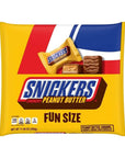 Snickers Peanut Butter Squared Fun Size Candy Bars: 12-Piece Bag