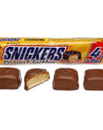 Snickers Peanut Butter Squared King Size Candy Bars: 18-Piece Box