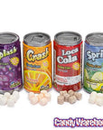 Soda Pop Fizzy Candy Cans Six-Packs: 12-Piece Box