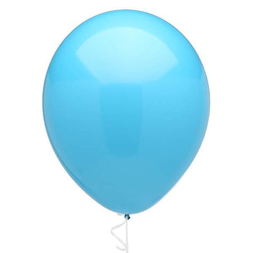 Solid Color 16-Inch Fashion Balloons - Robin Egg Blue: 5-Piece Set - Candy Warehouse