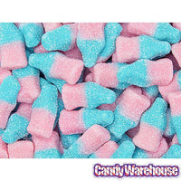 Sour Gummy Bubblegum Bottles Candy: 3KG Bag - Candy Warehouse
