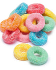 Sour Gummy Mini Rings: 5LB Bag
