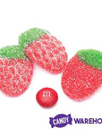 Sour Gummy Wild Strawberries: 1KG Bag