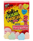 Sour Patch Kids Conversation Hearts Candy Packs: 36-Piece Box