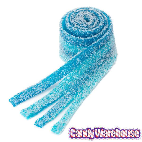Sour Power Belts Candy - Berry Blue: 3KG Bag - Candy Warehouse