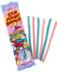 Sour Power Straws Cotton Candy Packs: 24-Piece Box