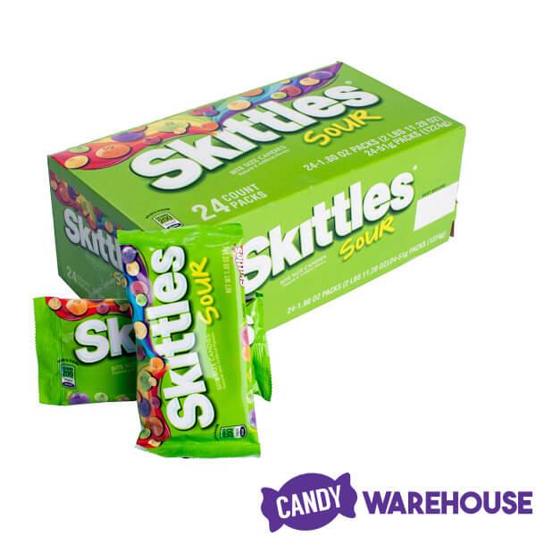 Sour Skittles Full Size Single Pack, 1.8 oz – Fun Flavors Box