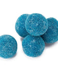 Sour Spanks Chewy Candy Balls - Blue Raspberry: 5LB Bag