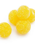 Sour Spanks Chewy Candy Balls - Lemon: 5LB Bag