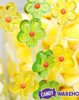 Sparkle Candy Flower Lollipops: 100-Piece Bag