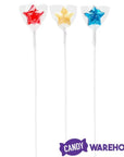 Sparkle Candy Patriotic USA Star Lollipops: 100-Piece Bag