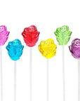 Sparkle Candy Rose Lollipops - Assorted: 100-Piece Bag