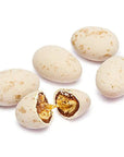 Speckled Tan Caramel Filled Chocolate Quail Eggs Candy: 2LB Bag