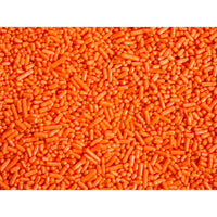 Sprinkle King Candy Sprinkles - Orange: 6LB Carton - Candy Warehouse