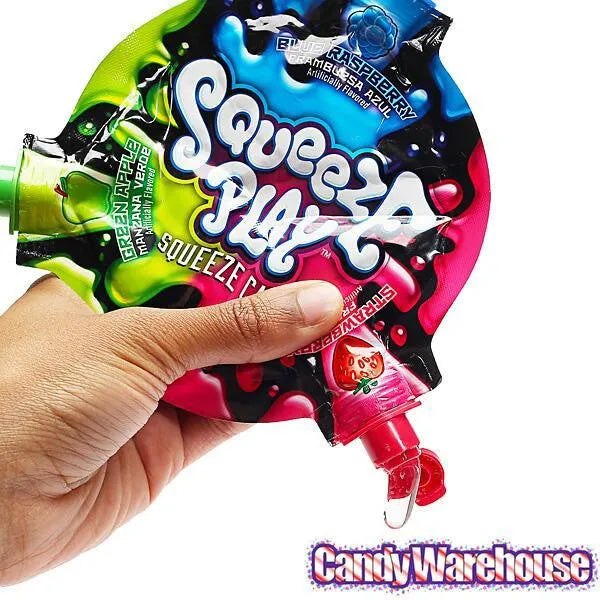 Squeeze Play 3-Flavor Gooey Candy Packs: 12-Piece Box – Candy
