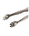 Stainless Steel 7.75-Inch Scalloped Candy Tongs