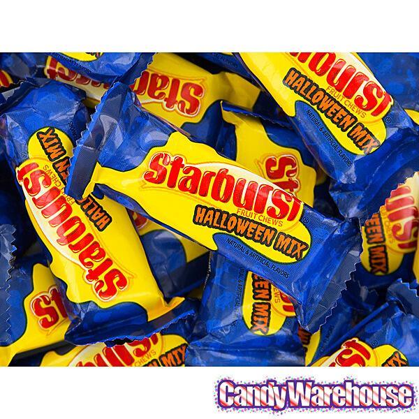 Starburst Fruit Chews Candy Fun Size Packs - Halloween Mix: 30-Piece Bag - Candy Warehouse