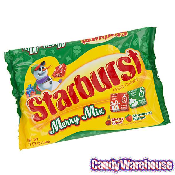 Starburst Fruit Chews Candy - Merry Mix: 60-Piece Bag - Candy Warehouse
