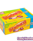 Starburst Fruit Chews King Size Candy Packs - Sweets and Sours: 15-Piece Box