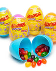 Starburst Jelly Beans Filled Plastic Easter Eggs: 12-Piece Display