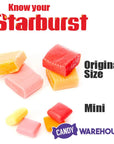 Starburst Minis Fruit Chews Candy - Original: 8-Ounce Bag