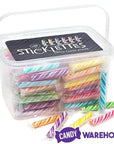 Sticklettes Petite Candy Sticks - Assorted: 150-Piece Tub