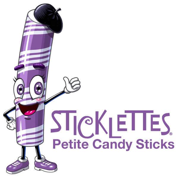 Sticklettes Petite Candy Sticks - Assorted: 150-Piece Tub - Candy Warehouse