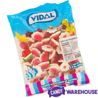 Strawberry & Cream Gummy Domes: 1KG Bag - Candy Warehouse