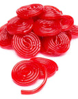 Strawberry Red Licorice Wheels: 2KG Bag