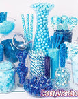 Sugar Candy Beads - Baby Blue: 2LB Bag