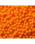 Sugar Candy Beads - Orange: 2LB Bag