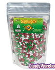 Sunbursts Chocolate Sunflower Seeds - Christmas Colors Assortment: 1LB Bag