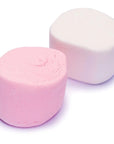 Super Giant Pink & White Marshmallows: 25-Piece Bag