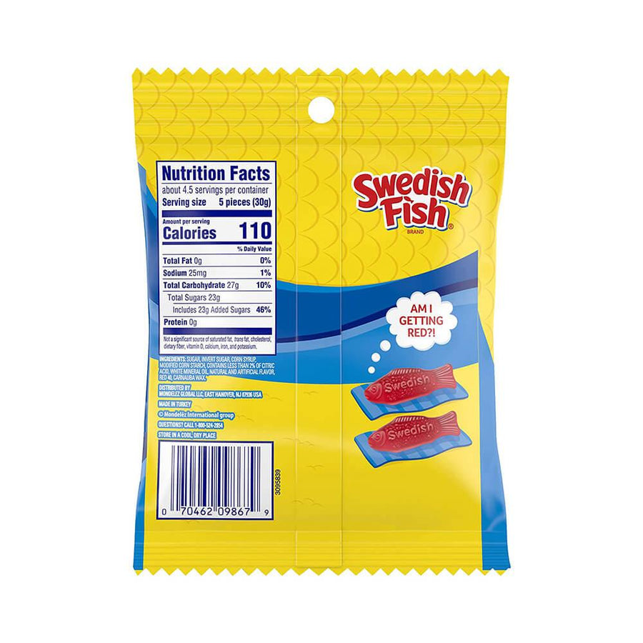 Swedish Fish Candy: 3.75LB Box - Candy Warehouse