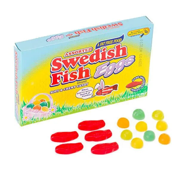 Swedish Fish Eggs Theater Packs: 12-Piece Box Swedish Fish Eggs Theater Packs: 12-Piece Box