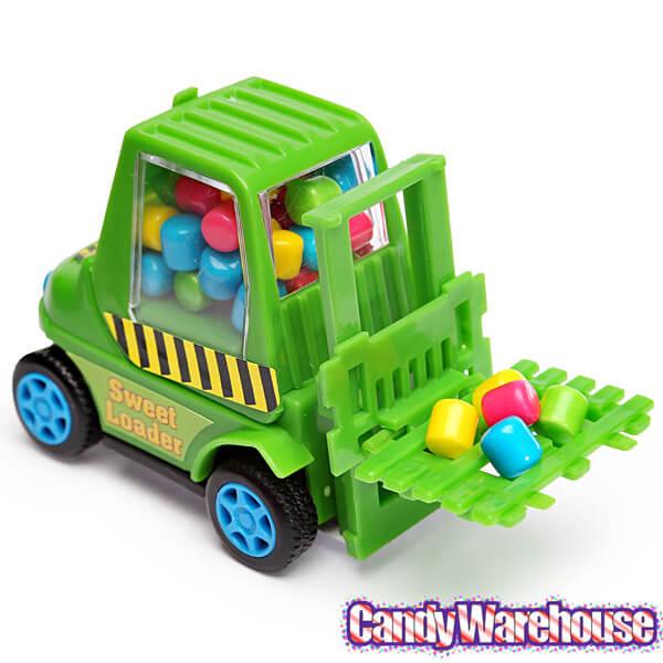 Sweet Loader Candy Filled Forklift Trucks: 12-Piece Box - Candy Warehouse