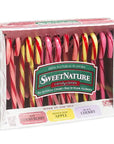 Sweet Nature Candy Canes - Assorted Fruit: 12-Piece Box
