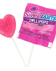 SweeTarts Heart Lollipops: 30-Piece Bag