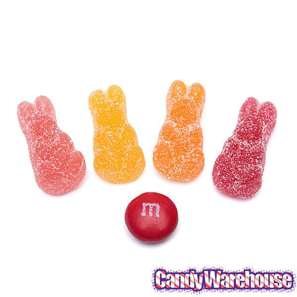 SweeTarts Soft Bites Gummy Bunnies: 11-Ounce Bag - Candy Warehouse