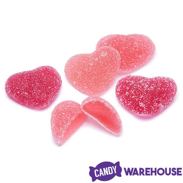 SweeTarts Soft Bites Gummy Hearts: 10-Ounce Bag - Candy Warehouse
