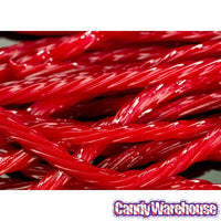 Switzer's Chewy Licorice Twists - Cherry: 8-Ounce Bag - Candy Warehouse