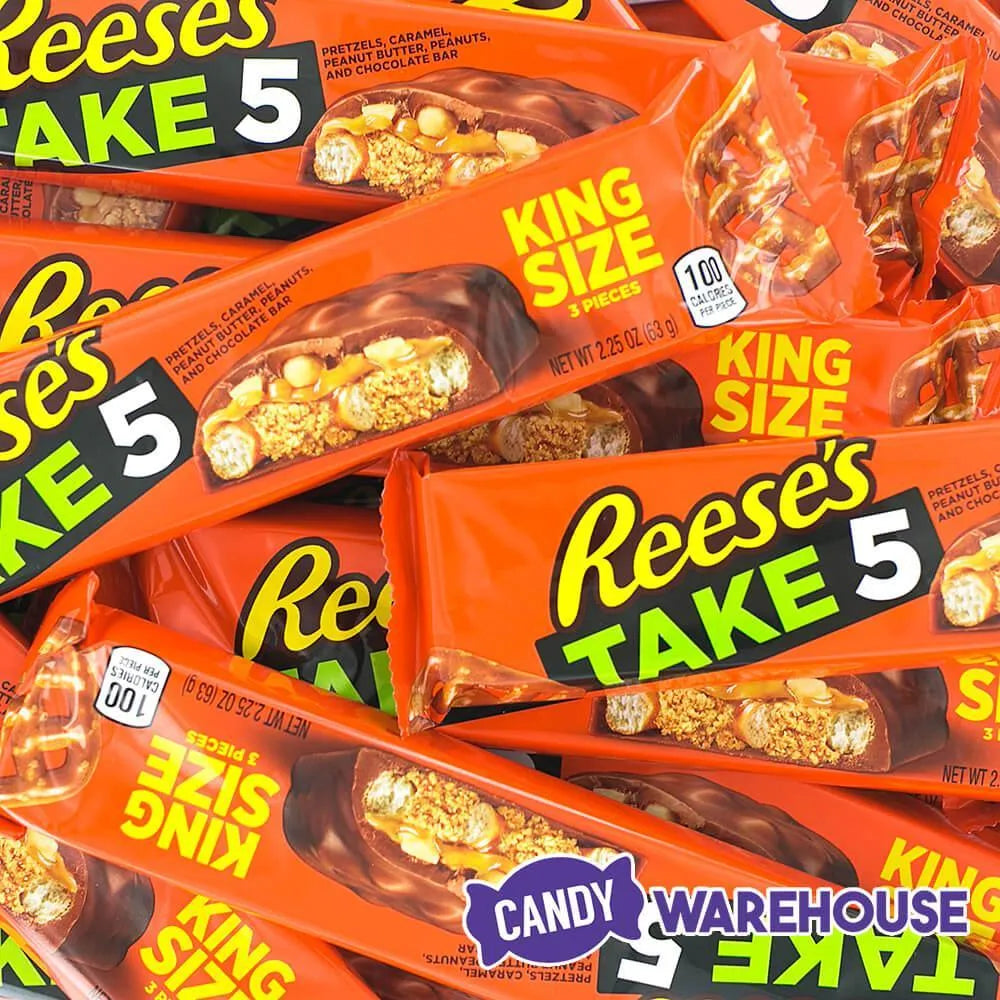 Take5 King Size Candy Bars 18Piece Box Candy Warehouse